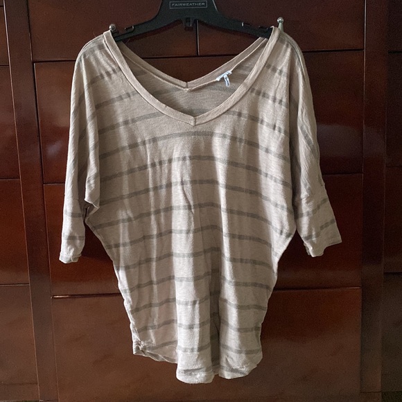 Splendid cotton top, tone on tone stripe - Picture 1 of 9